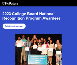  College Board Recognition